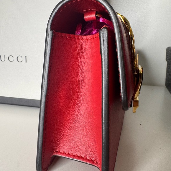Gucci Red Mini Crossbody Bag - Picture 3 of 11